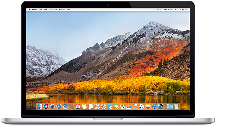 Front of MacBook Pro (15-inch, Retina, Mid 2015).