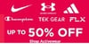 Up to 50% off Activewear