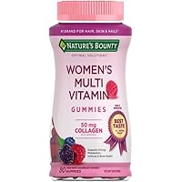 80CT Natures Bounty Optimal Solutions Womens Multivitamin Gummies Deals