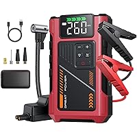 Pabulum 2500A Car Jump Starter with Air Compressor Deals