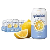 Deals on 24-Pack Spindrift Sparkling Water Lemon Flavored 12oz Cans