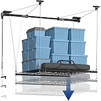 FlexiMounts GL1 Overhead Garage Lifting Storage Rack 4x4-Ft Deals