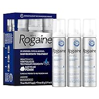 3-Count Men's Rogaine 5% Minoxidil Foam 2.11oz Deals