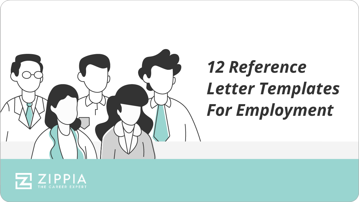 12 reference letter templates for employment