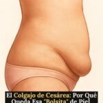 ¿Por qué queda esa bolsita de piel colgando después de una cesárea? La verdad detrás del “colgajo” posparto