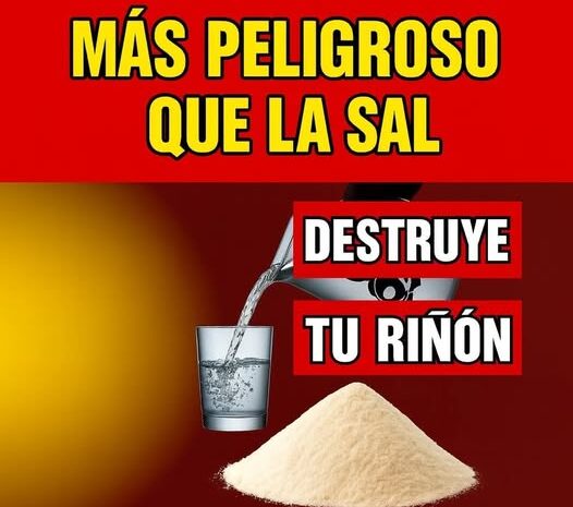 El “veneno blanco” que muchos usan a diario en la cocina