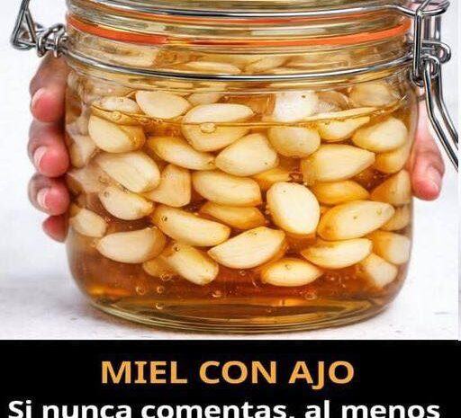 Come ajo y miel en ayunas durante 7 días y observa lo que sucede en tu cuerpo…